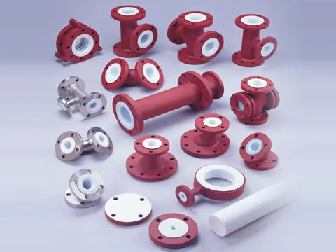 Allied Supreme TEFPASS PTFE / M-PTFE lined pipe, elbows, tees and reducers