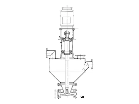 Bungartz VB pump for settling solids and foamy liquids