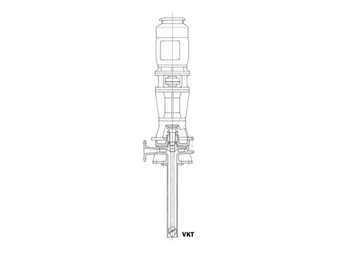 Bungartz VKT submerged pump for molten salt