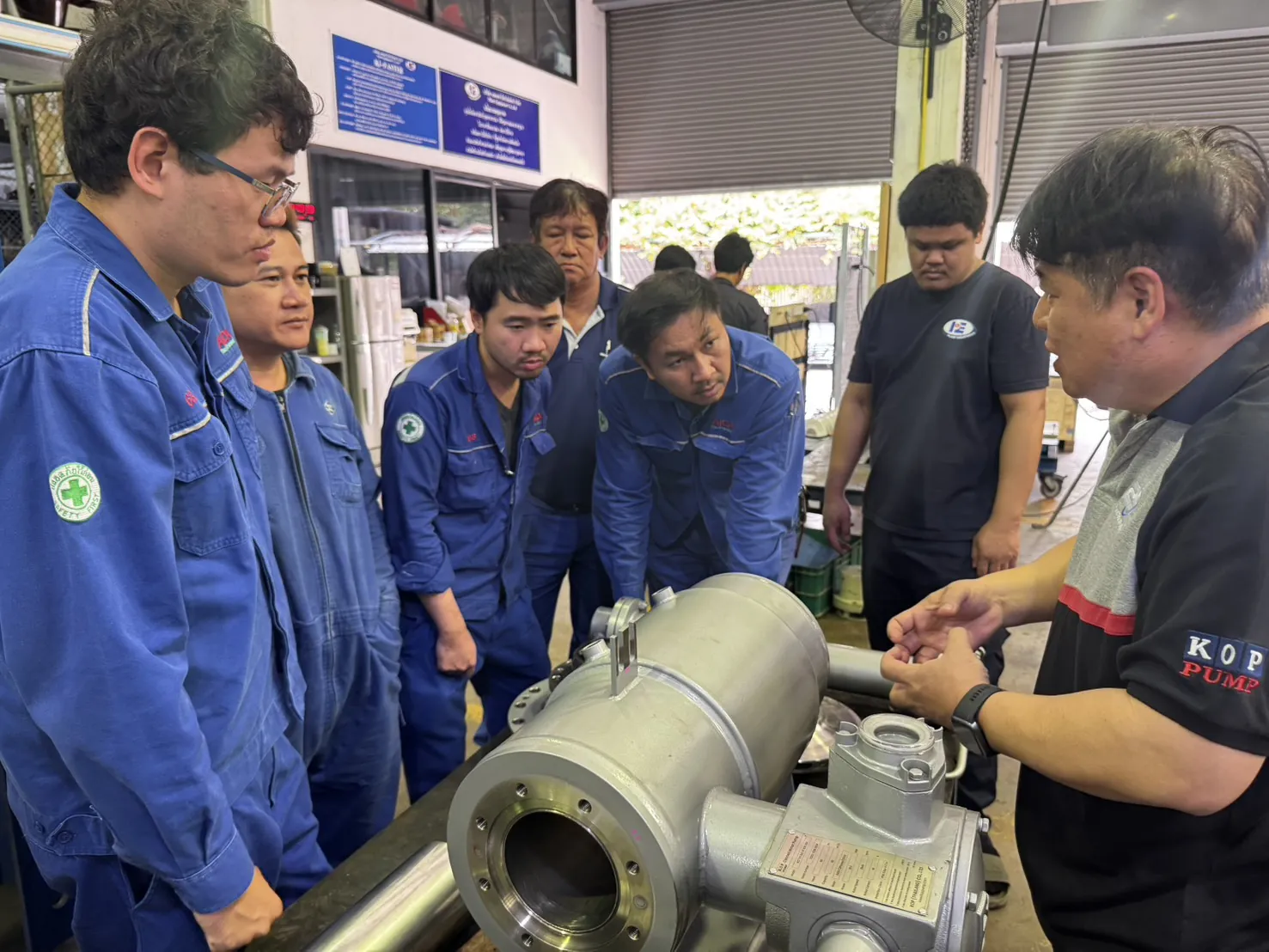 Canned motor pump training at Plant Equipment