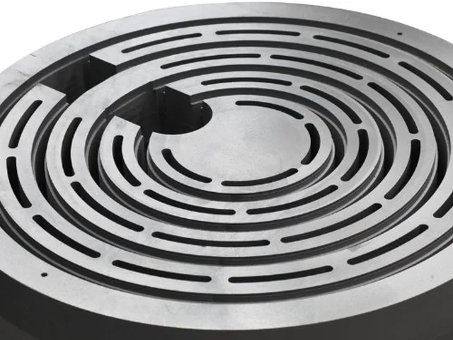 Fused graphite discs with annular grooves, GAB Neumann