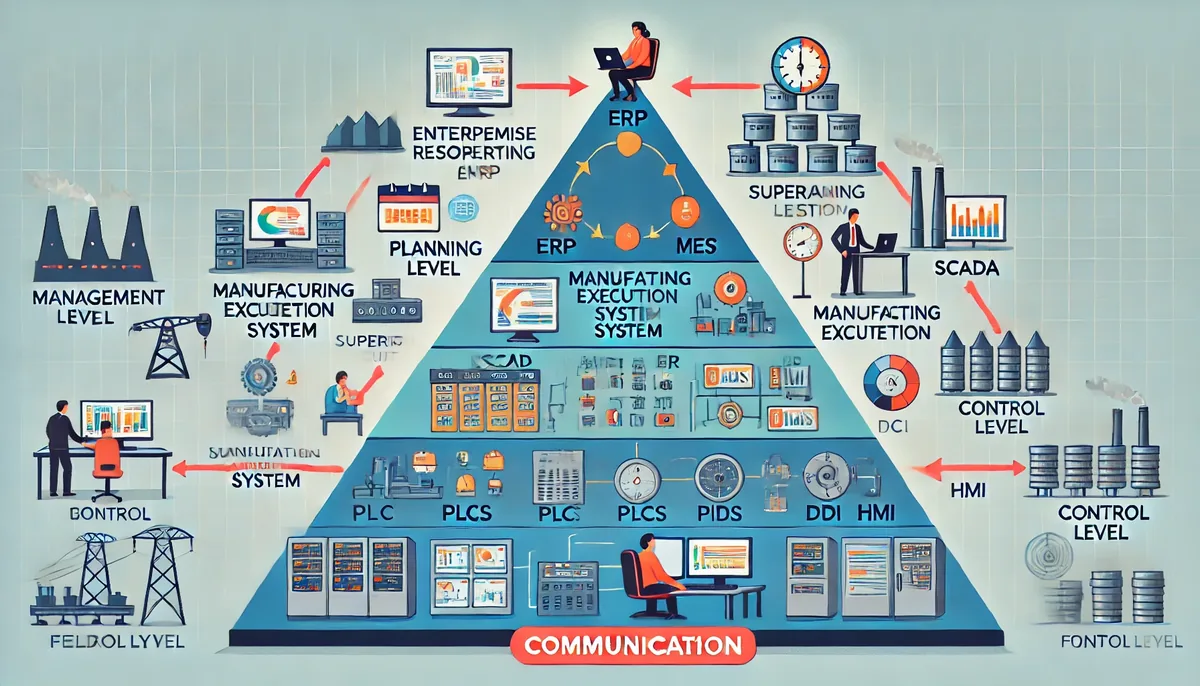 Industry 4.0: the industrial automation pyramid
