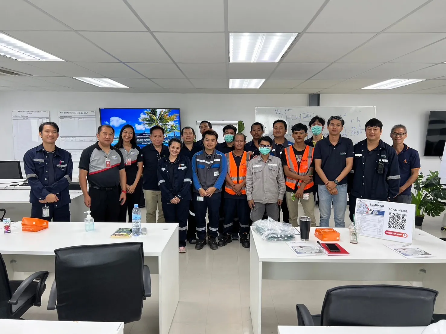 In-house pump training by Plant Equipment engineers