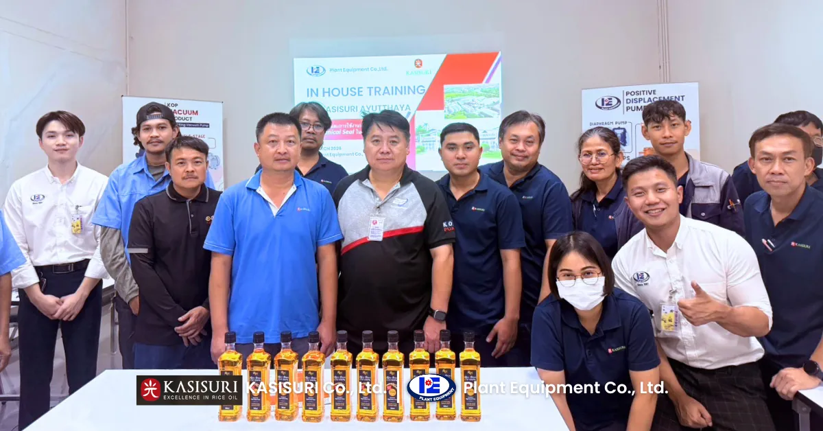 In-house pump training by Plant Equipment engineers