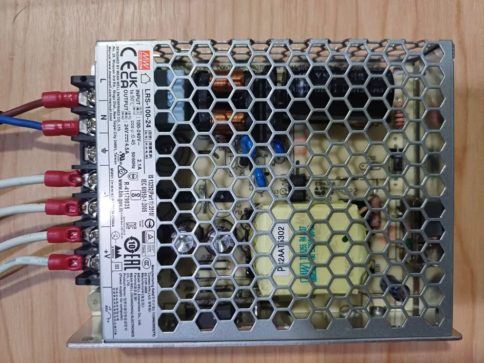 Switching Power Supply 24VDC — การเขียนใช้งาน PLC เบื้องต้น