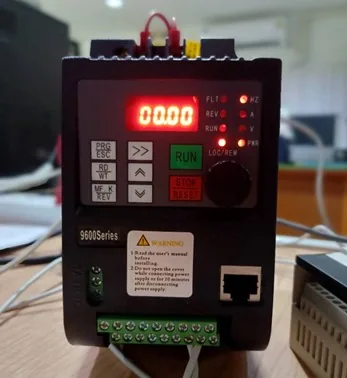 การใช้งาน VFD กับ PLC