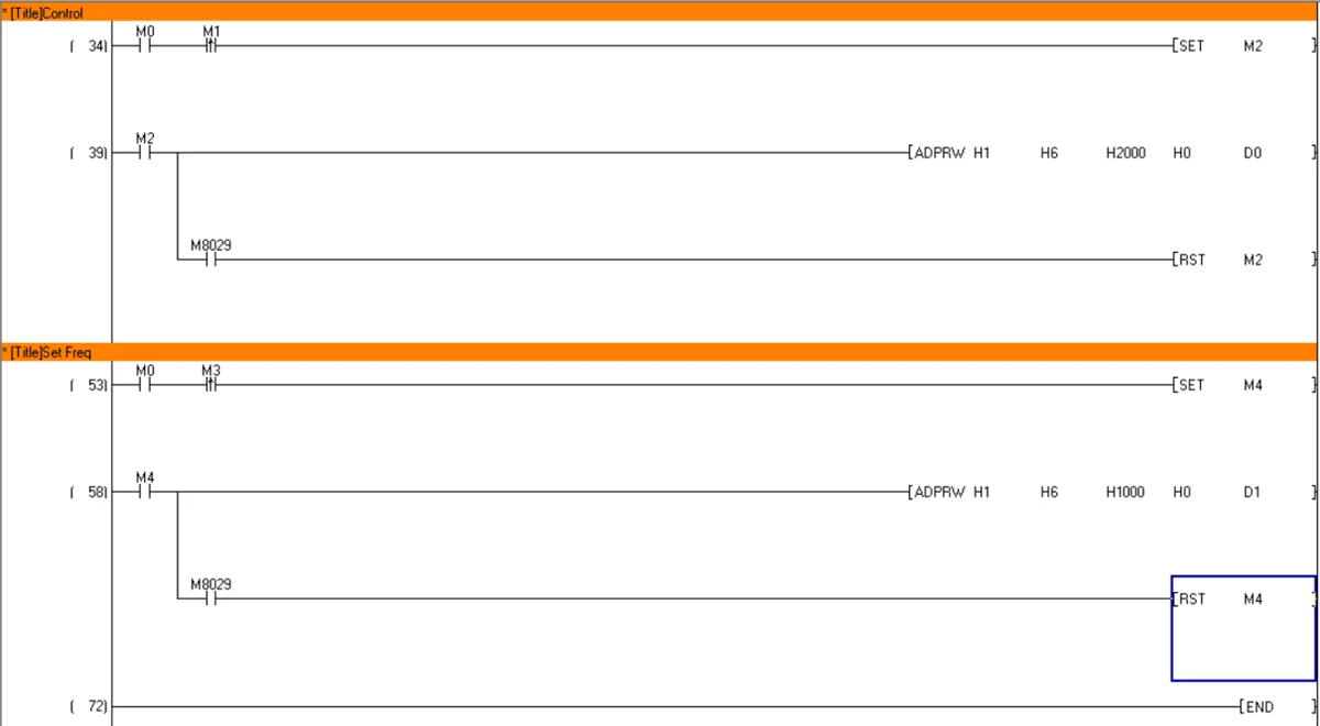 วิธีการเขียน PLC เพื่อส่งคำสั่งให้ VFD ผ่าน Modbus RS485 — การใช้งาน VFD กับ PLC