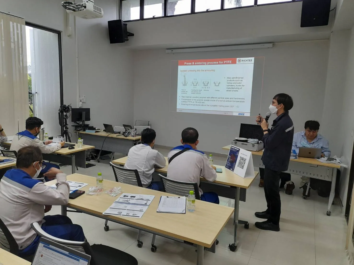 Pump seminar in Rayong: lined, magnetic drive and centrifugal pumps