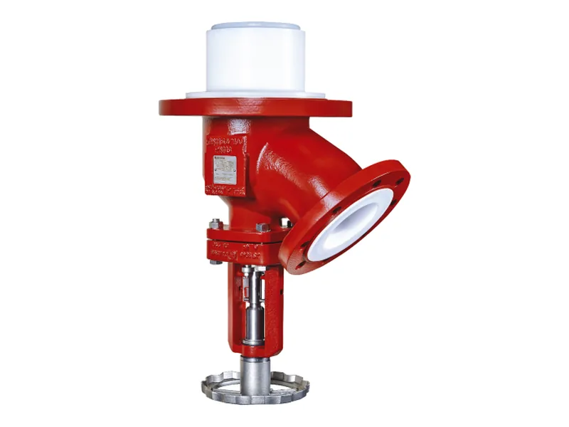 Richter BAV PTFE-lined bottom drain valve