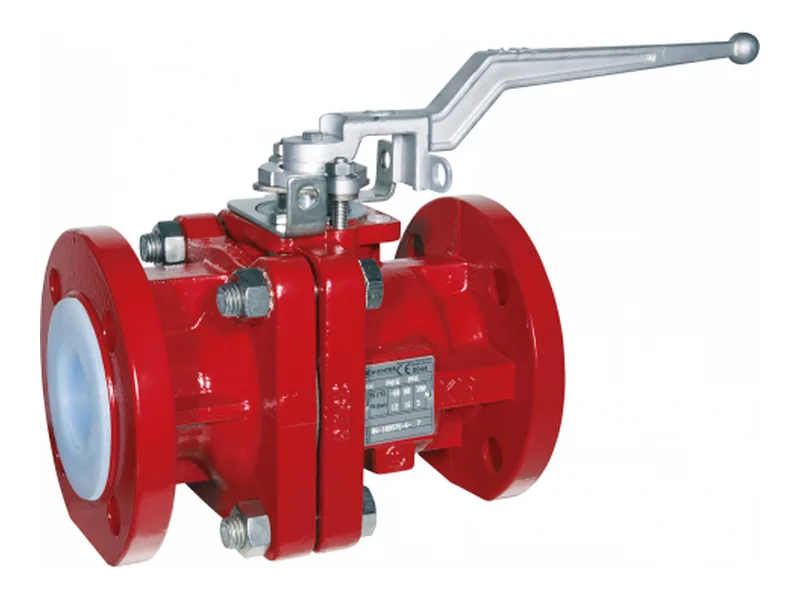 Richter KN / KNA PFA-lined heavy-duty ball valve