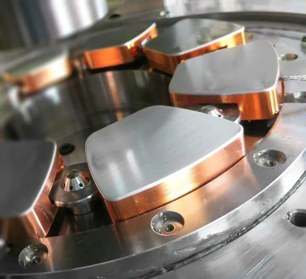 Waukesha tilt pad thrust bearing with aluminium tin pads