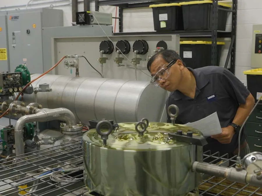 Waukesha bearing lubrication test